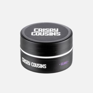 Crispy Cousins Haarwachs Glanz 150ml für nasse glänzende Strukturen Fruchtiger Wassermelonenduft ohne Haarspray nötig