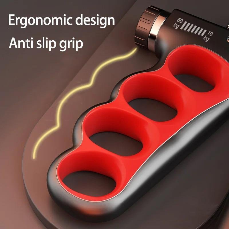 Adjustable Hand Grip Strength Trainer. 1 Count 5-100kg Hand Grip Strengthener with LCD Display. Hand Strengthening Training Equipment for Home Gym Workout LINGPENG - Image 7