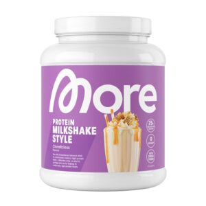 More Protein - Proteinpulver meets milkshake love mit bis zu 27 g Protein & ohne Zuckerzusatz