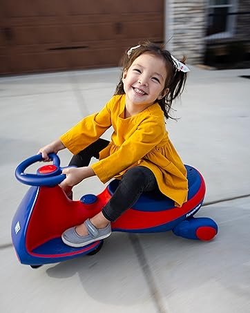 FanttikRide 12V N7 Pro Electric Wiggle Car – 2-in-1 Swing Car with Pedal, 2 Speeds, Flashing Wheels, Bluetooth & Type-C Charging, for Kids 3+ - Image 7